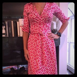 Diane von furstenberg wrap dress